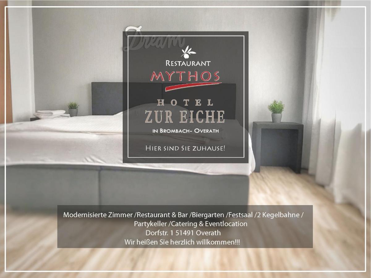 Zur Eiche Hotel Overath Exterior foto